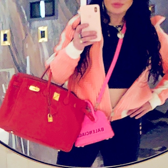 💯 AUTHENTIC Hermes Birkin Rouge Casque 2008/9 - Picture 7 of 14